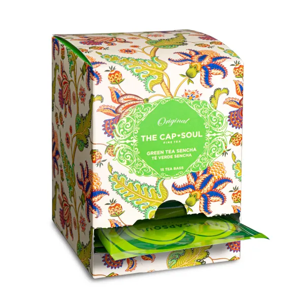 Pirámides Ensobradas de Té Verde Sencha
