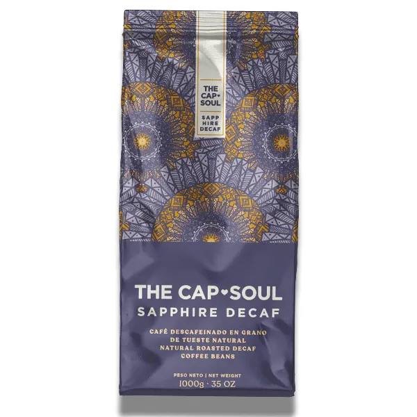 SAPPHIRE DECAF - Café en grano 1kg