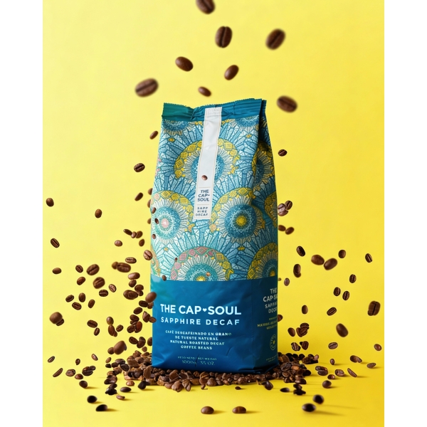SAPPHIRE DECAF - Café en grano 1kg